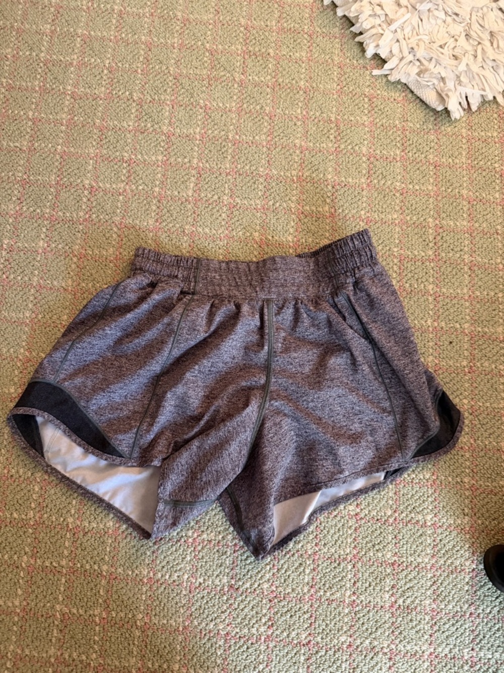 lululemon athletica Gray Heather Athletic Shorts